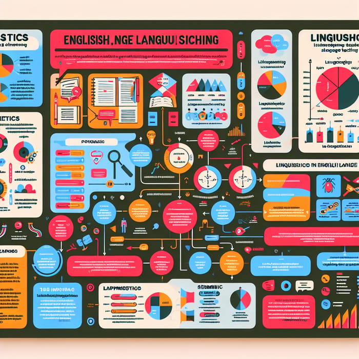 InfoGraphic Poster: Linguistics & English Language Teaching Connection