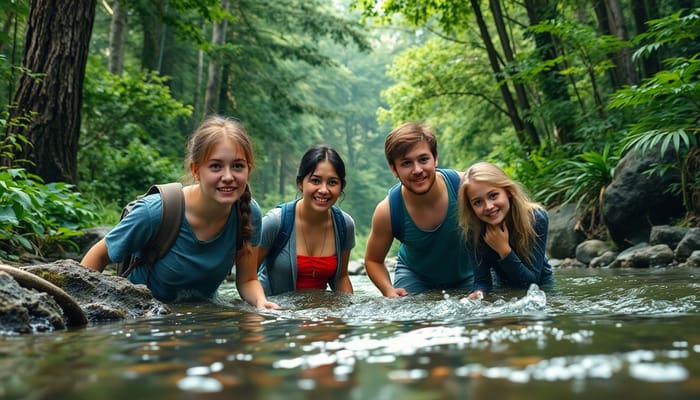 Discovering Nature: A Journey by the River