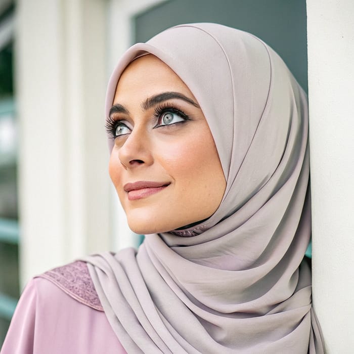 Captivating Women with Big Eyes in Hijabs