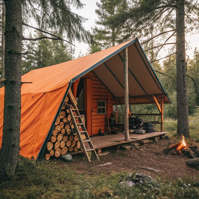 Enchanting Little Orange Hunting Camp