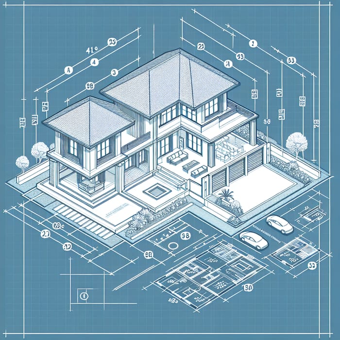 Modern 4 Bedroom House Plan | Spacious Living on 448 sqm Lot