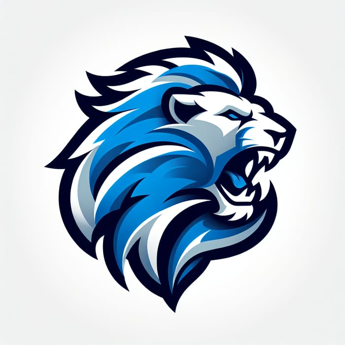 Detroit Lions Logo Realistic - Fierce Design