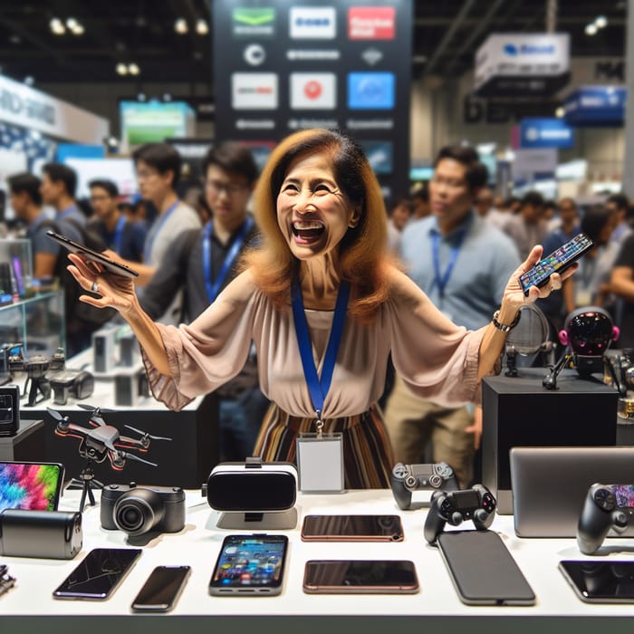 Exciting Electronics Exhibition: Diverse Gadgets Showcase