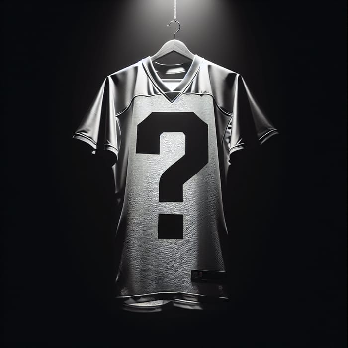 Athletic Mystery: The Shadowed Football Jersey