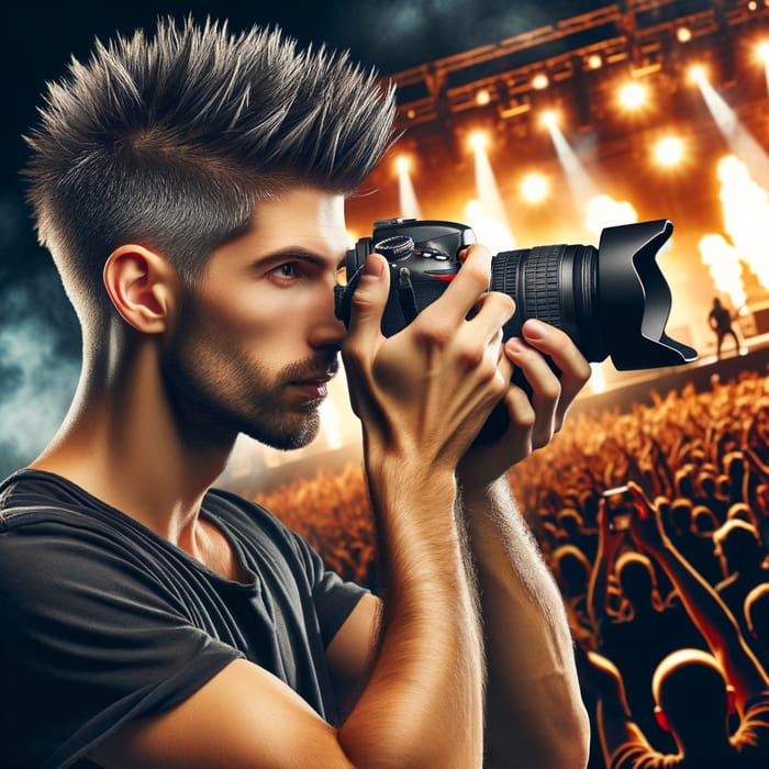 Capturing Vibrant Rock Concert Scenes with Nikon Camera