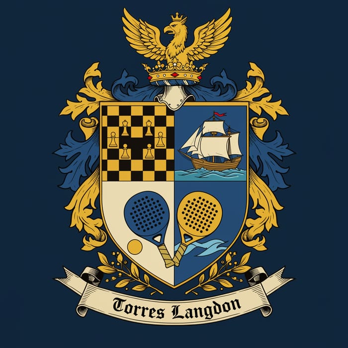 Torres Langdon Family Shield Design