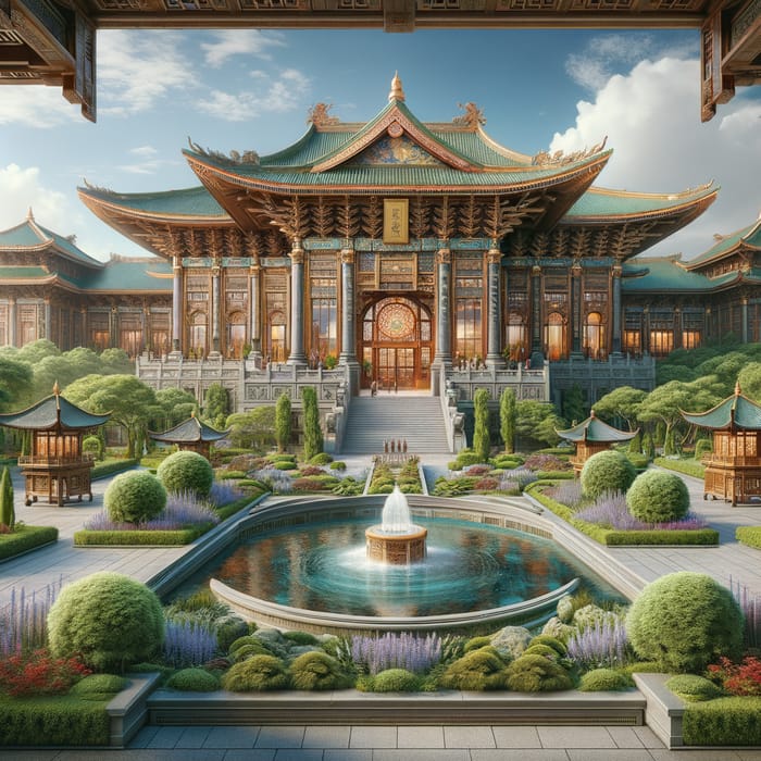 Taiwanese Embassy: Intricate Craftsmanship & Tranquility