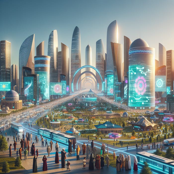 Futuristic Uzbekistan City | Glimpse into the Future