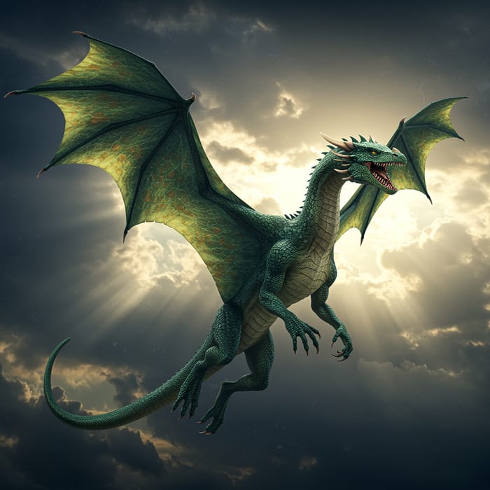 Majestic Dragon Art and Symbolism