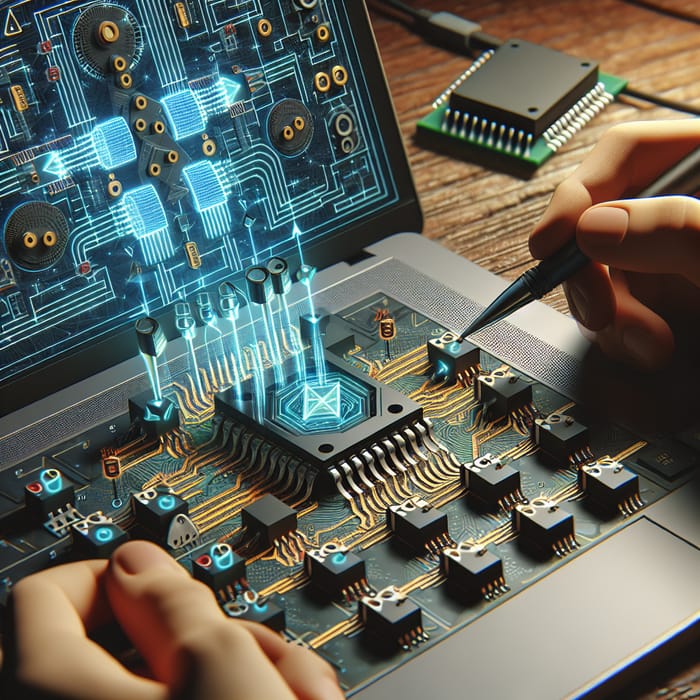 Realize XNOR Gate using NAND Gate Configuration