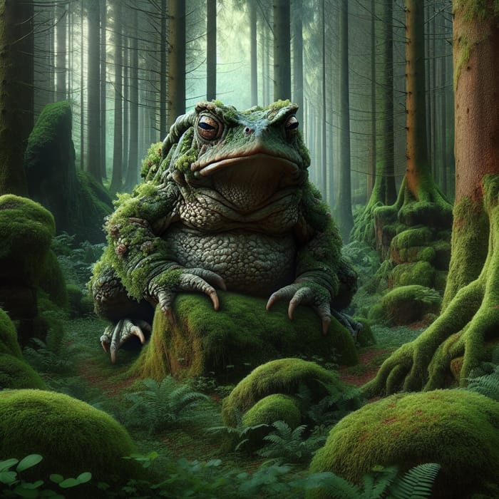 Discover The Toad Monster: Mythical Forest Creature