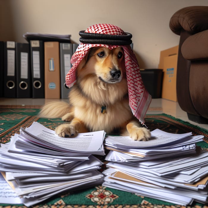 Dog in Kufi: An Engaging Reading Session