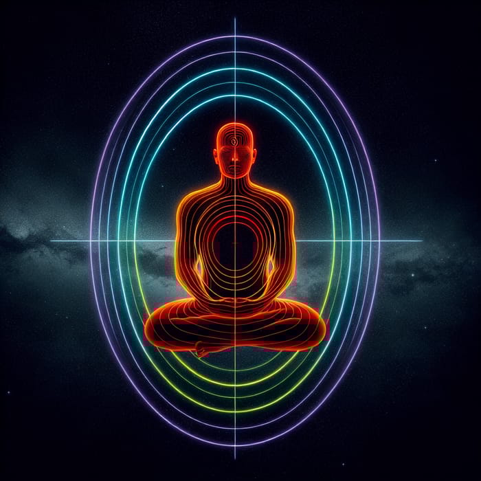 Cosmic Night Sky Meditation | Intense Aura of Colors Cosmic Night Sky Meditation | Intense Aura of Colors