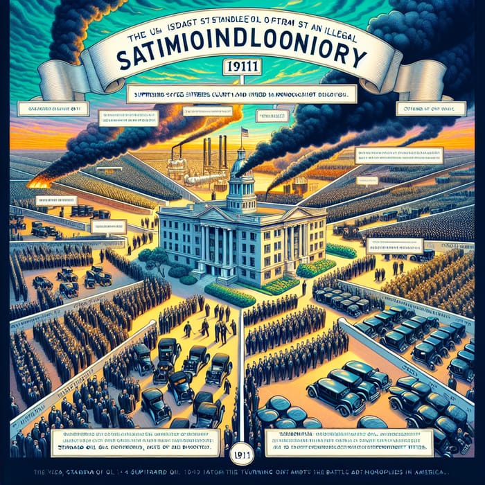 1911 Supreme Court Ruling: Standard Oil Monopoly Dissolution