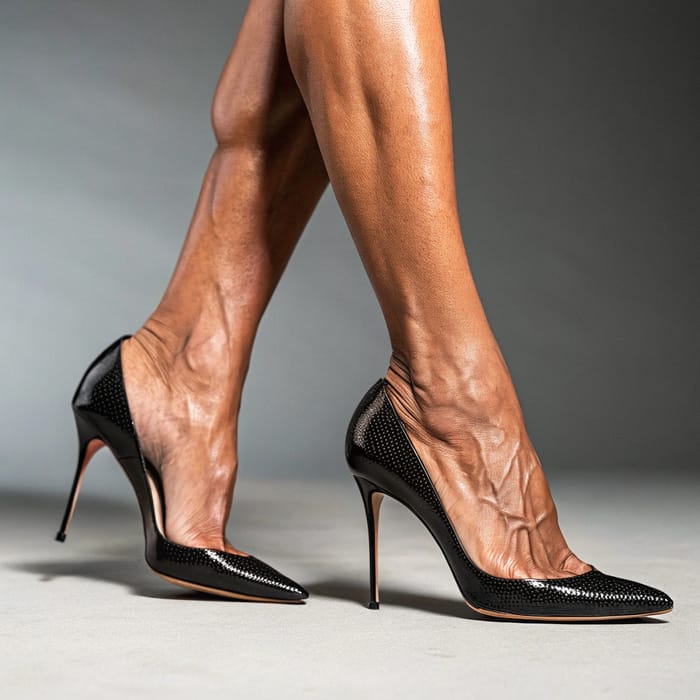 Muscular Woman Feet: Strength and Beauty