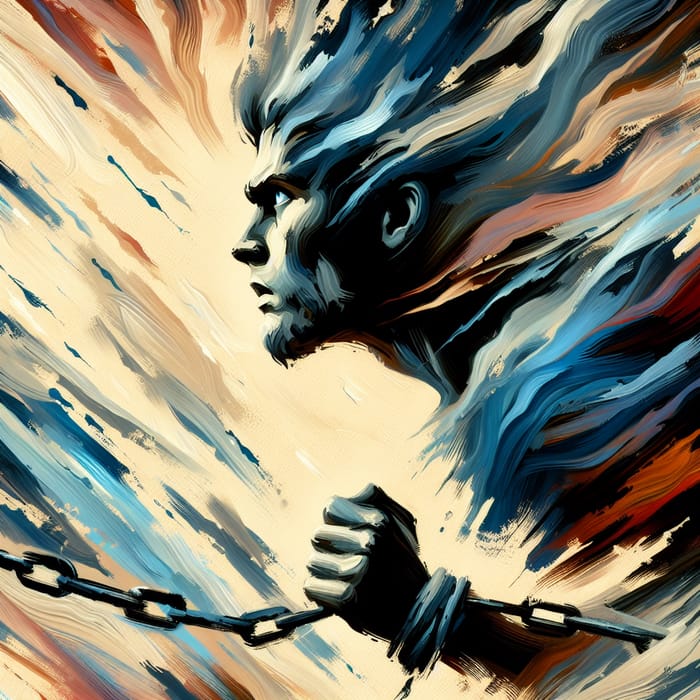 Empowering Digital Painting of Overcoming Panic Attacks