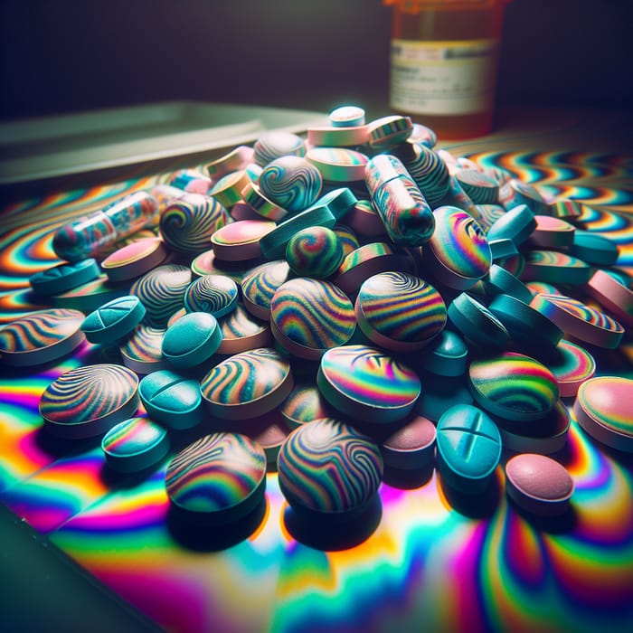 Prescription Pills: A Psychedelic Art Experience