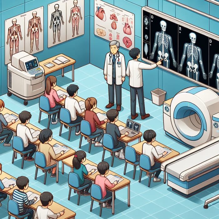 Radiography Education: Discover X-ray Imaging Techniques in a Dynamic Classroom Setting