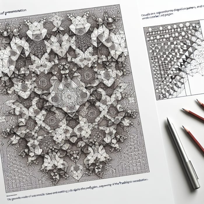 Creative Handmade Tessellation Design | Aesthetic & Complex Patterns