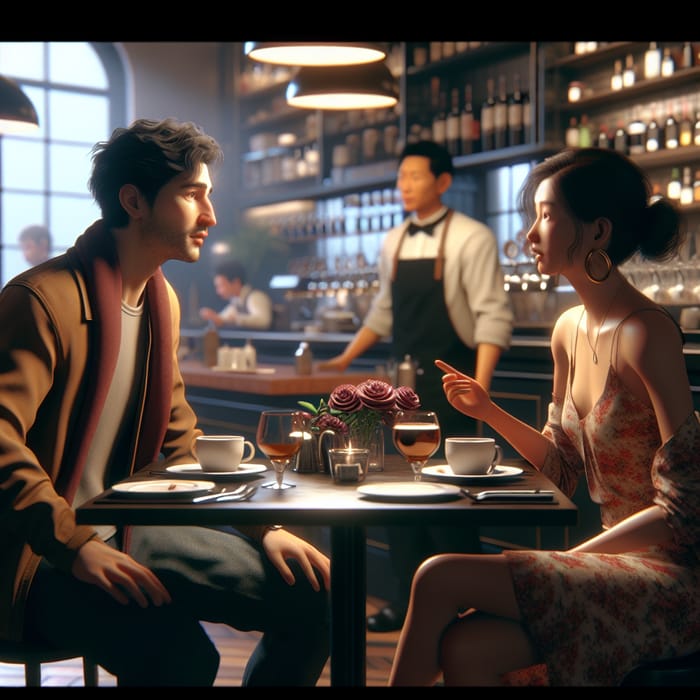 Short Film: Café Encounter Scene