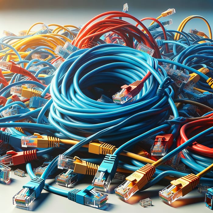 Vibrant Ethernet Cables: Colors & Connectivity