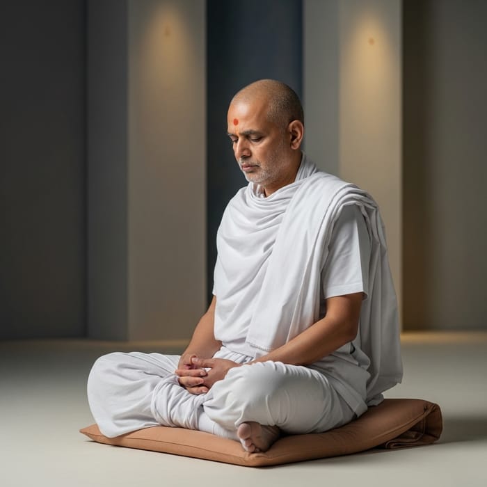 Spiritual Samyaik by Jain Terapanth Saint