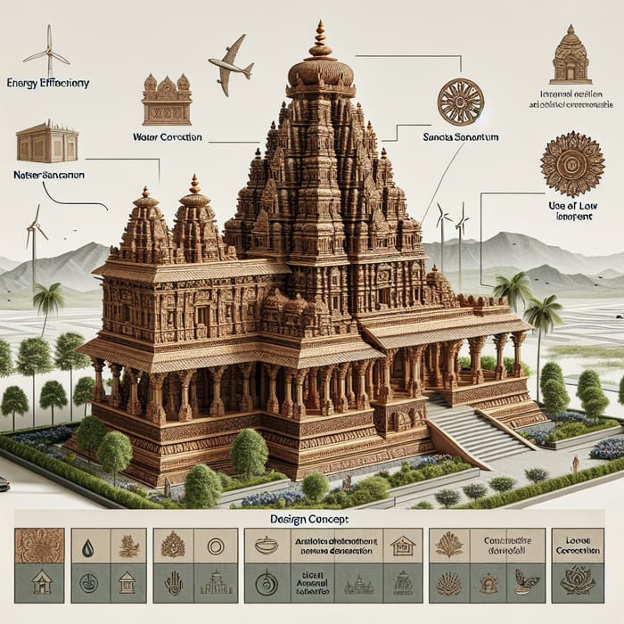 Sustainable Design Elements Inspired by Ram Mandir Architecture