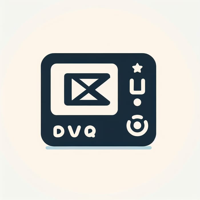 DVR Icon Logo Design - Simple & Eye-Catching