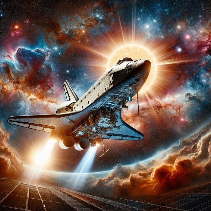 Space Shuttle Journey to the Sun - Epic Space Exploration