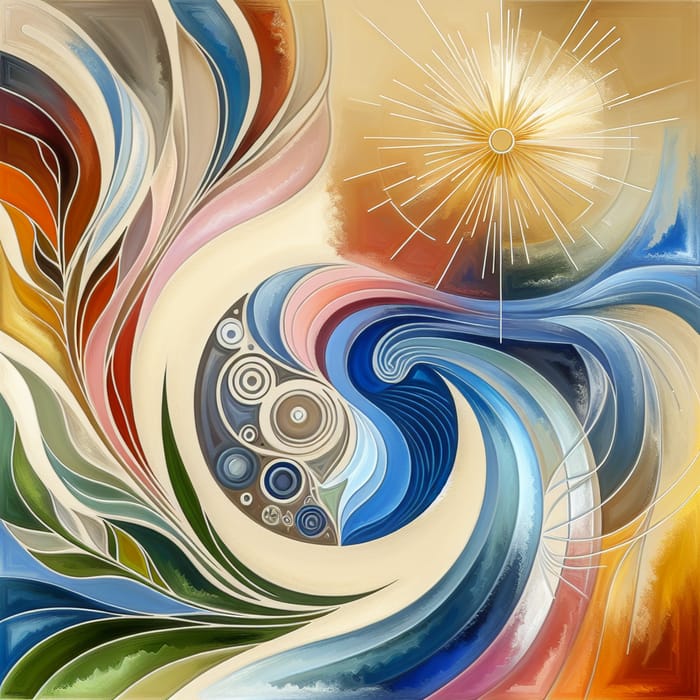 Wellness Abstract Art: Harmony, Serenity & Timeless Creativity