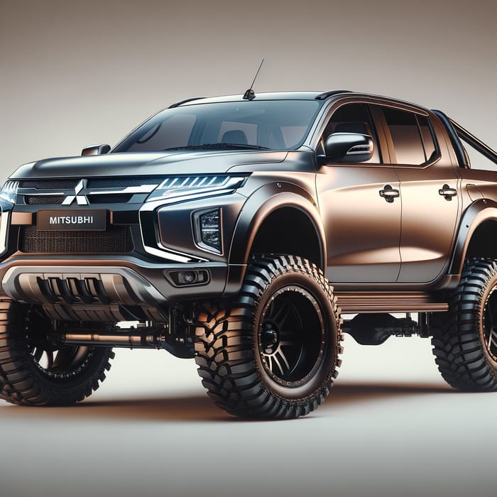 Lifted Mitsubishi Triton - Rugged Off-Road Truck