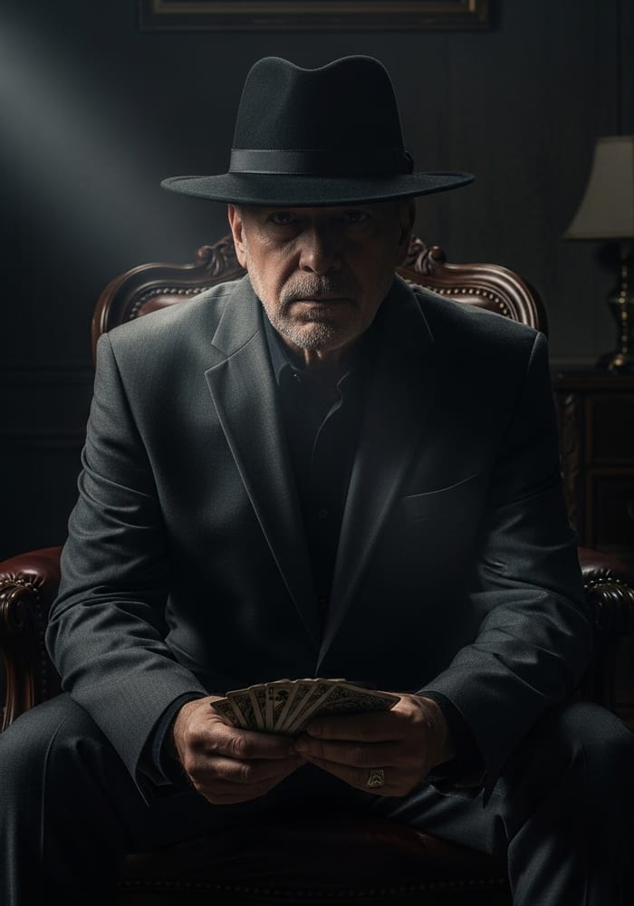 Mysterious Shadowy Storyteller Image Mysterious Shadowy Storyteller Image