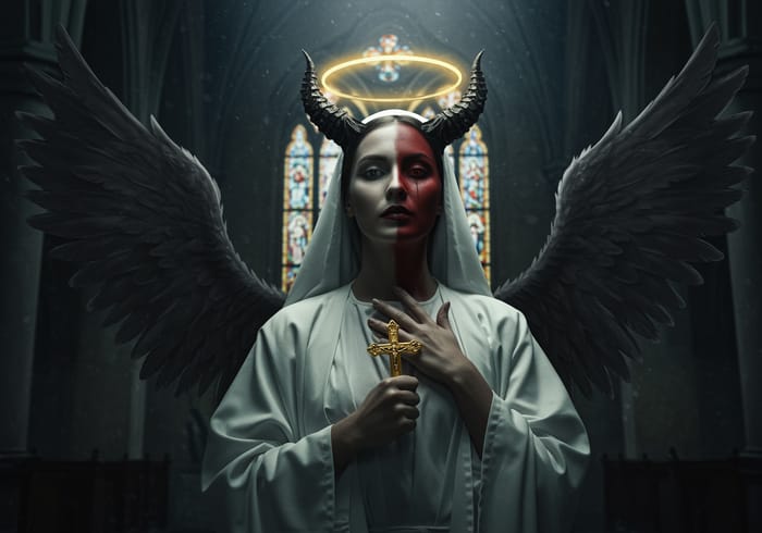 The False Saint: Duality of Womanhood