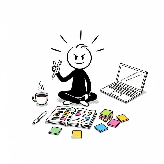 Get Organized: Stick Figure Inspiration Get Organized: Stick Figure Inspiration