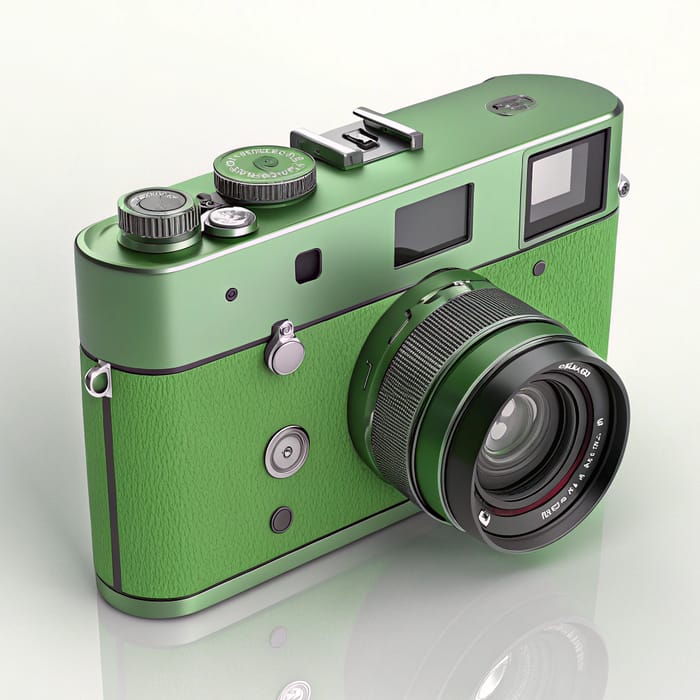 3D Green Camera - Stunning Visuals