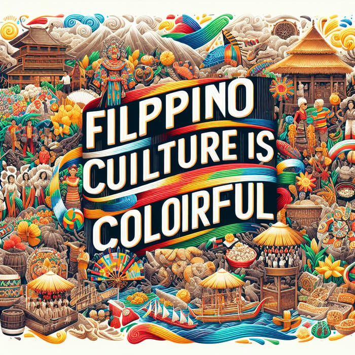 Filipino Culture is Colorful | Celebrate Colorful Traditions