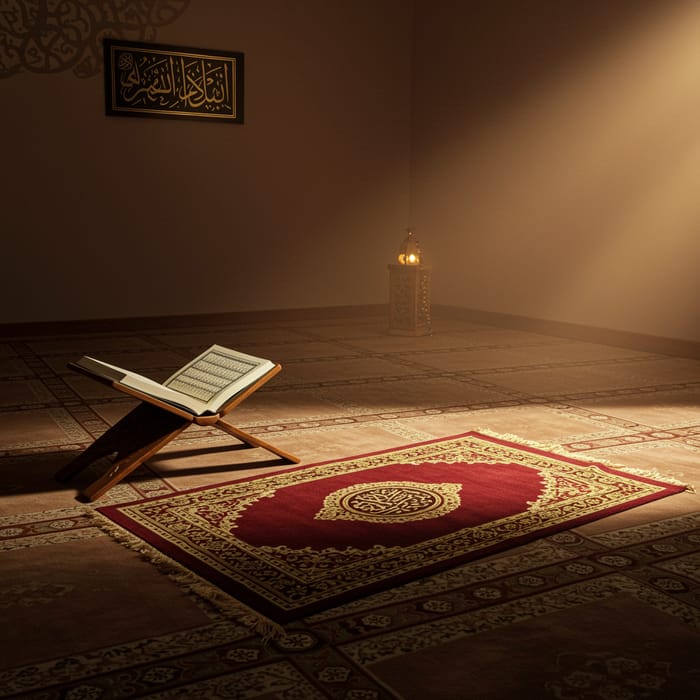 Elegant Islamic Prayer Room Design Inspiration