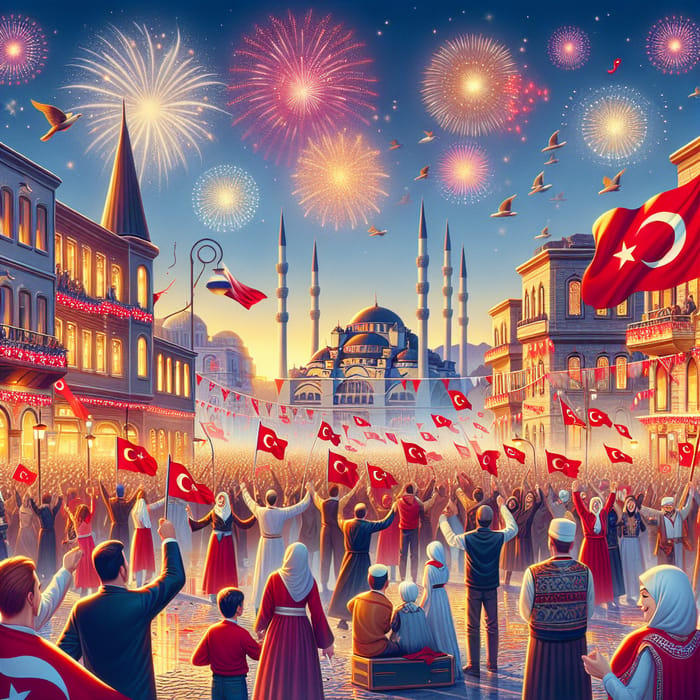 Republic Day Celebration in Turkey: Patriotic Unity & Joy