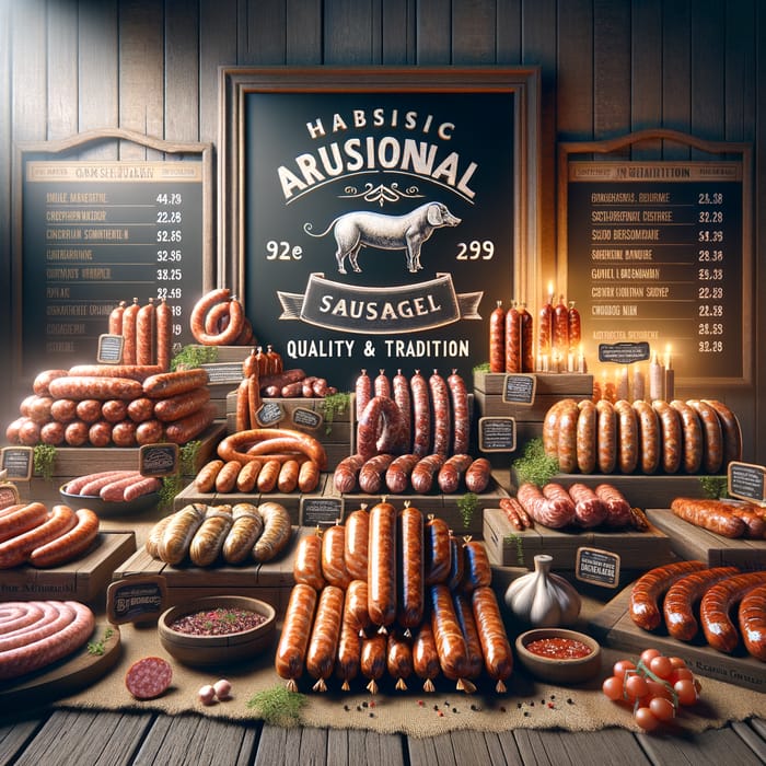 Handcrafted Sausages - Quality & Tradition