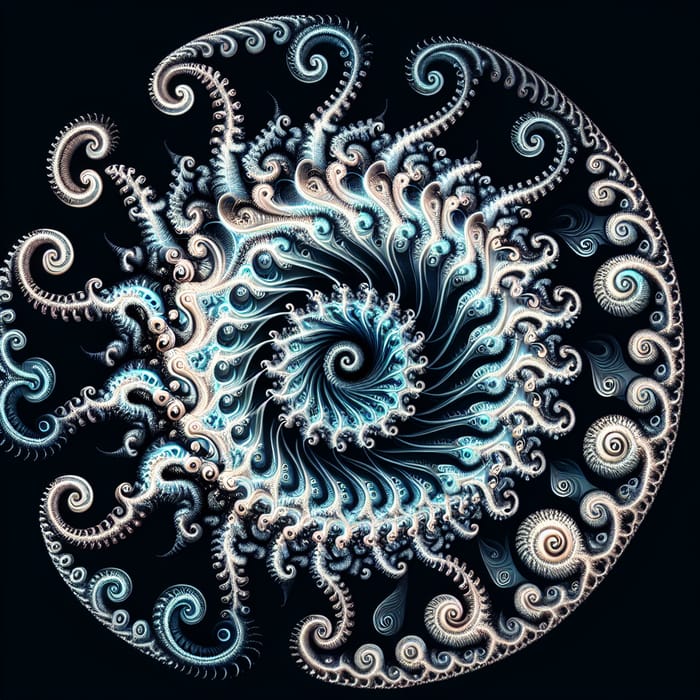 Infinite Complexity: Mesmerizing Fractal Artwork Revealed