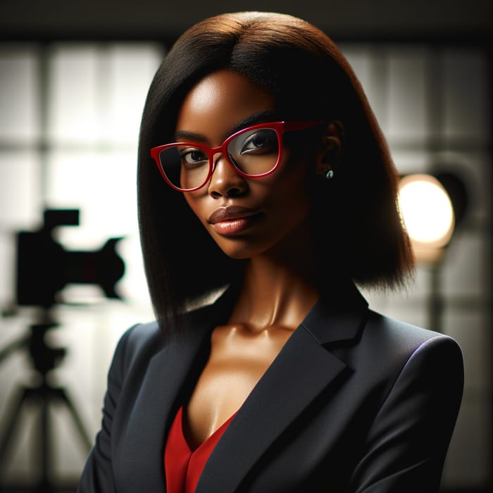 Powerful Black Businesswoman | Modern Office Diversity