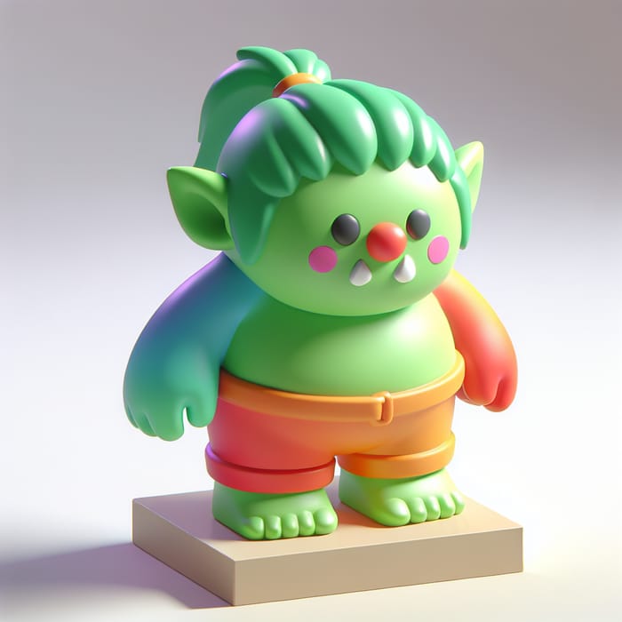 Cute Mini Ogre Model for FDM 3D Printing