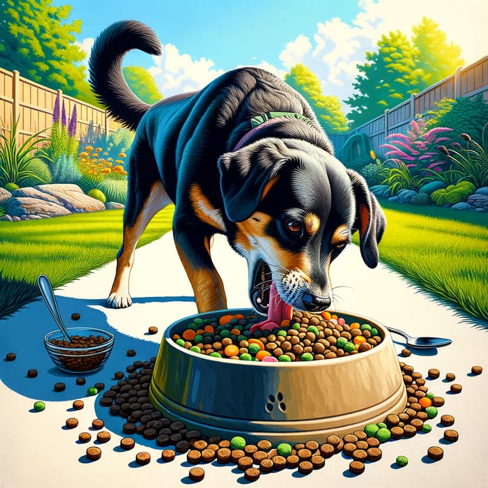 Dog Eating - Enjoyable Meal Time for Your Pet