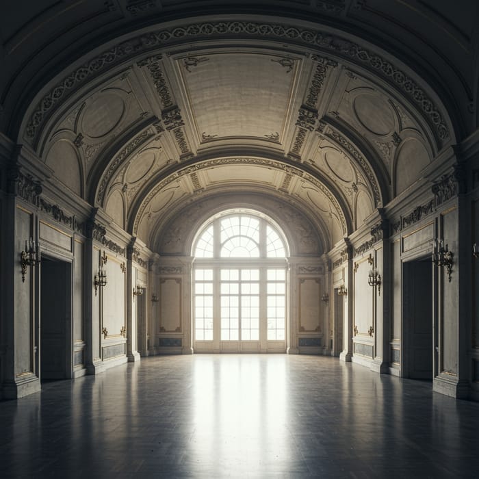 Empty Aristocratic Mansion Background