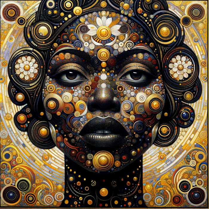 Gustav Klimt's Black Woman Portrait Creation