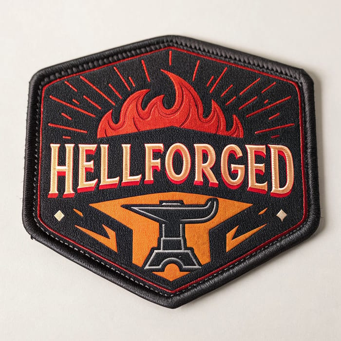 HellForged Motorcycle Patch - Ride with Style