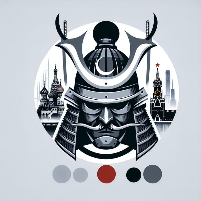 Moscow Samurai Logo: Tradition Meets Modern Design