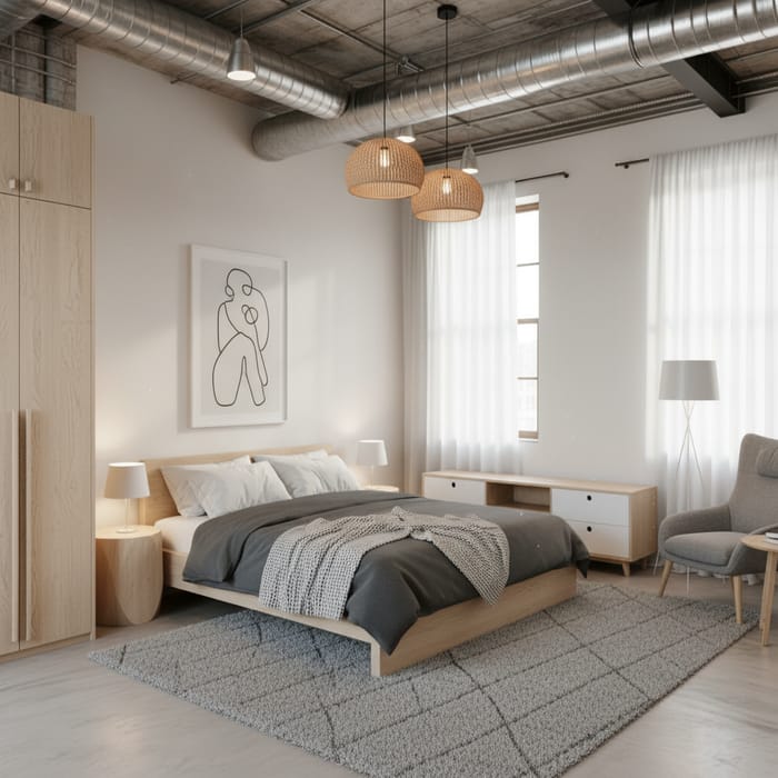 Scandinavian Style Bedroom Transformation Ideas