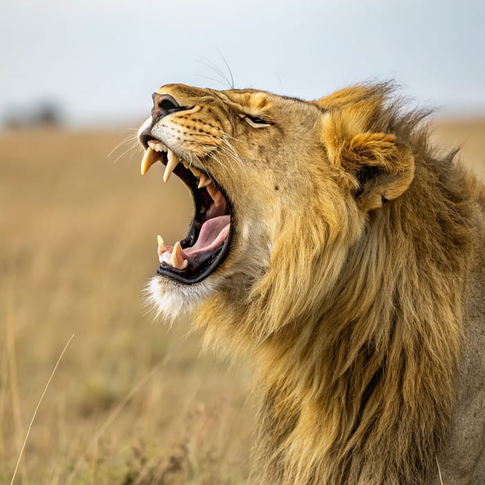 Roaring Lion: The King of the Jungle