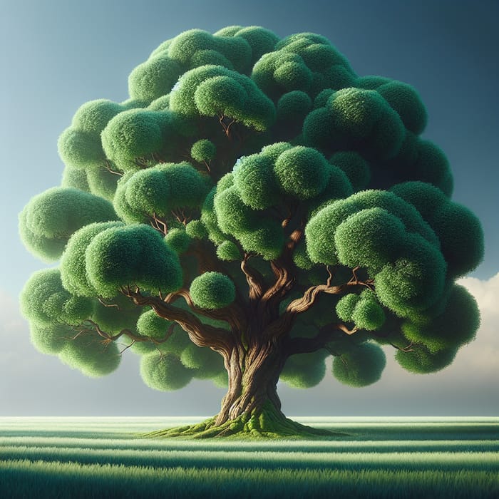 Fluffy Tree: Nature's Verdant Beauty